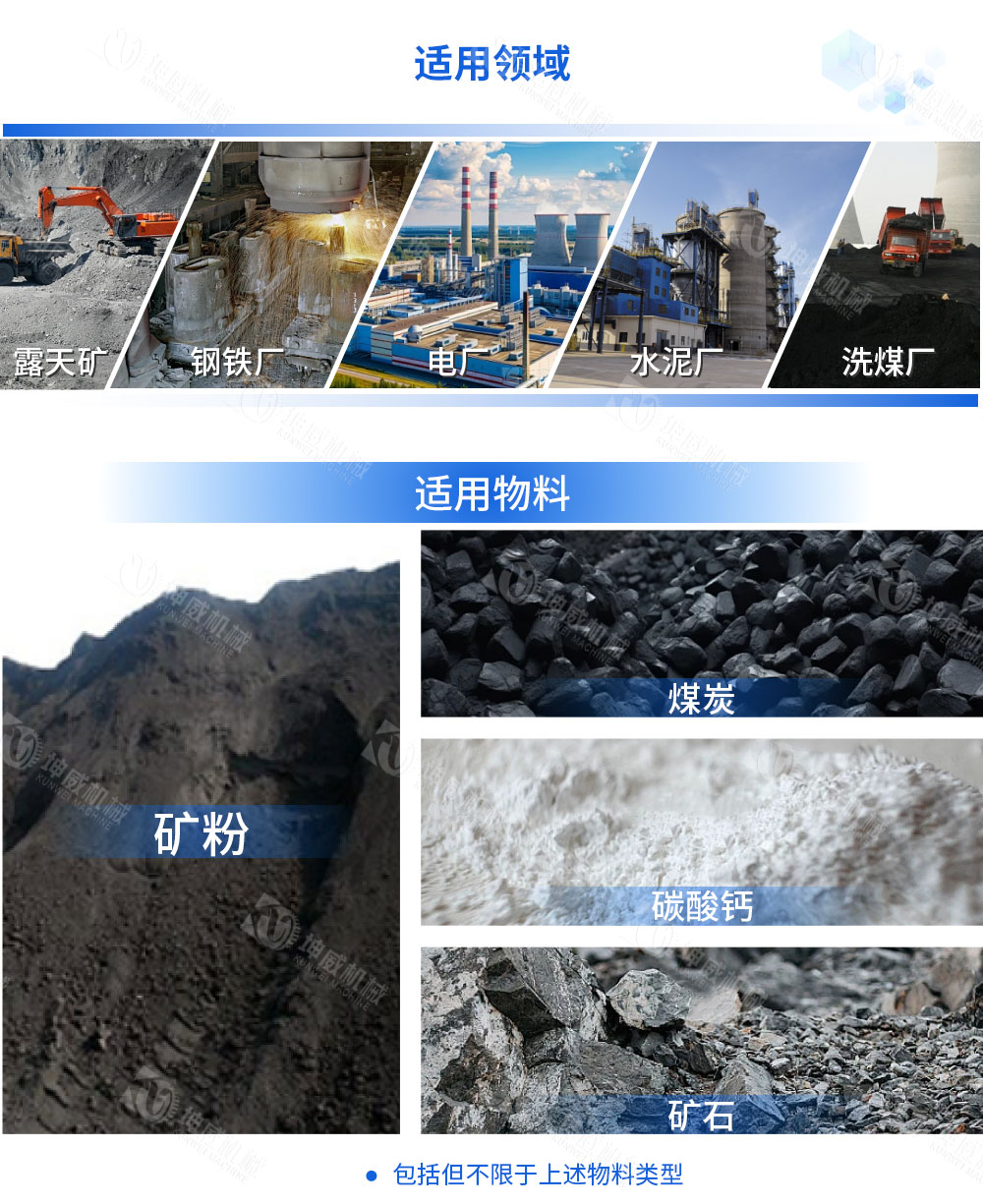 可逆配倉皮帶機適用范圍